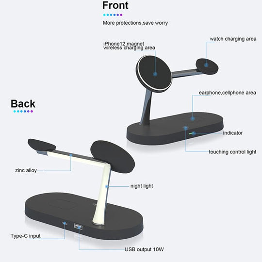 3-in-1 Laadstation voor iPhone, Watch en AirPods 7