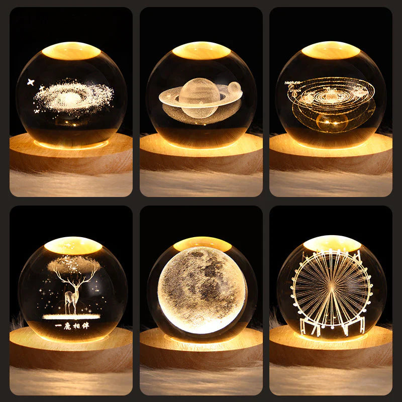 3D Kristallen Sfeerlamp voor Thuis 6