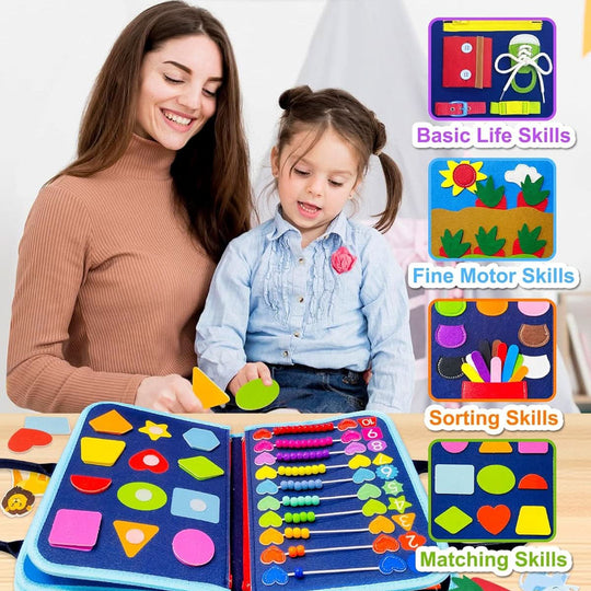 Activiteitenbord voor Baby's - Interactief Speelbord voor Motorische Ontwikkeling 2