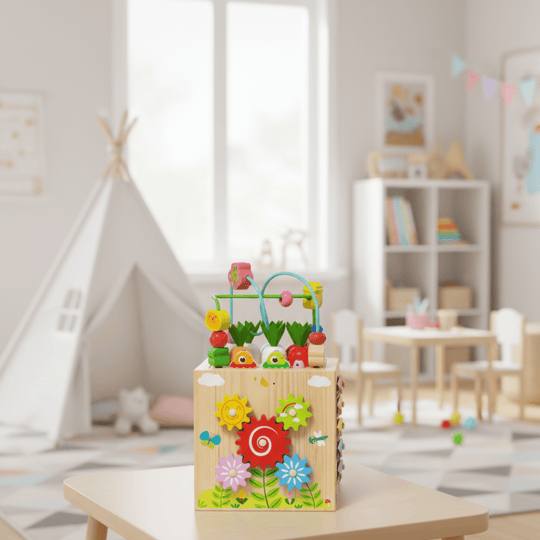 Activiteitenkubus voor Baby's 8-in-1 Multifunctioneel 0