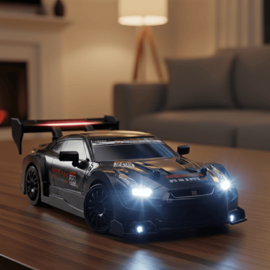 Afstand Bestuurbare Auto 4WD RC Drift Met Wisselbare Banden 0