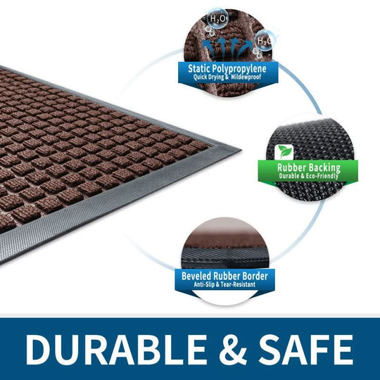 Antislip Deurmat voor Binnen en Buiten Robuust Design 3