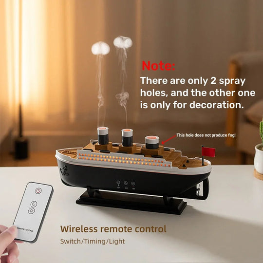 Aromatherapie Luchtbevochtiger Ocean Liner Design 2