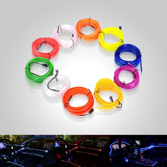 Auto Neon Verlichtingsset USB Aansluiting 2