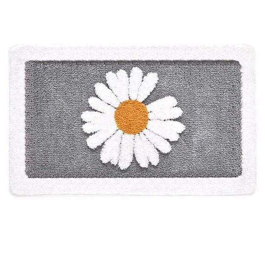 Badkamer Antislipmat met Madeliefjespatroon 9