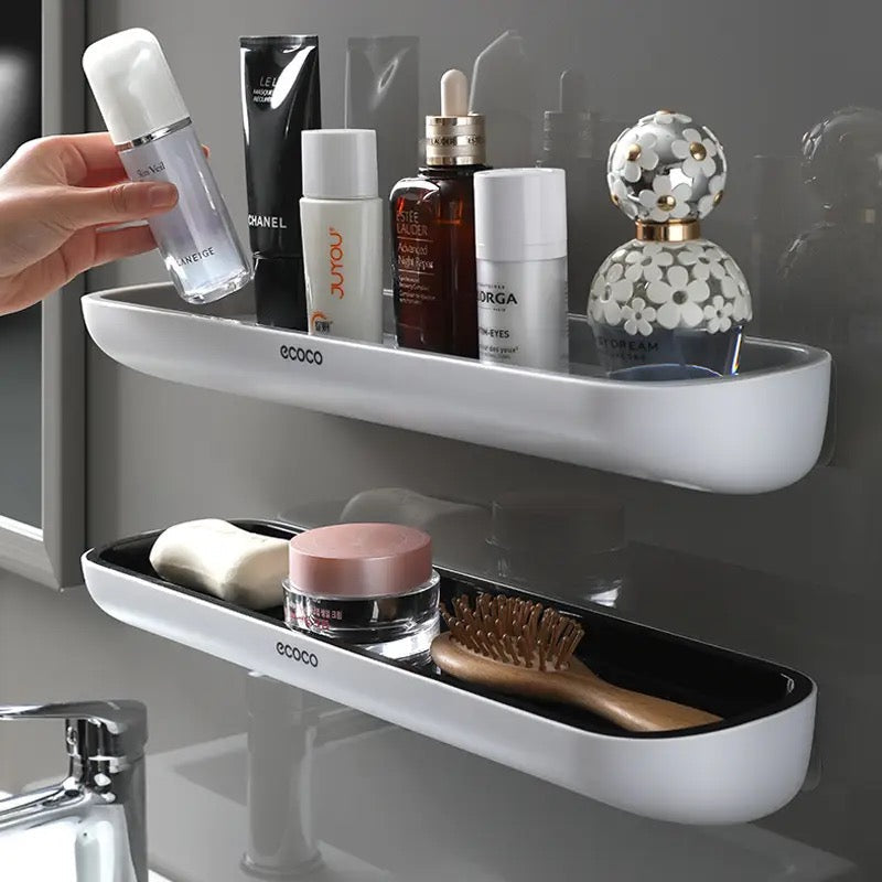 Badkamer Organizer Met Handdoekenrek 1