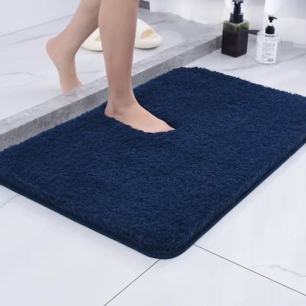 Badkamertapijt Zachte Vachtstructuur Antislip Design 0