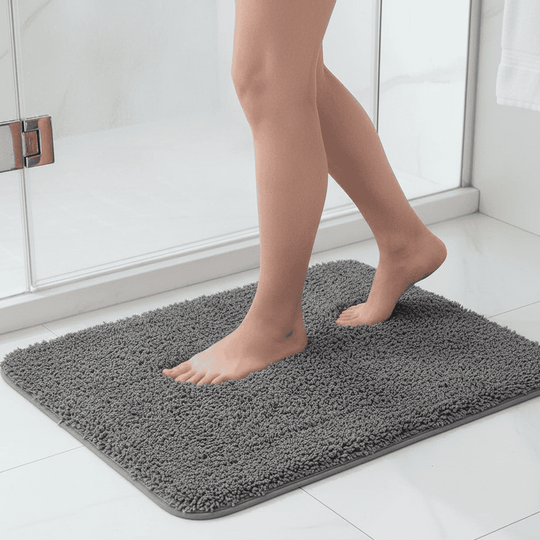 Badkamertapijt Zachte Vachtstructuur Antislip Design 7