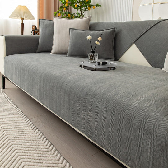 Bankbeschermer met Visgraatpatroon voor Comfort en Stijl 7