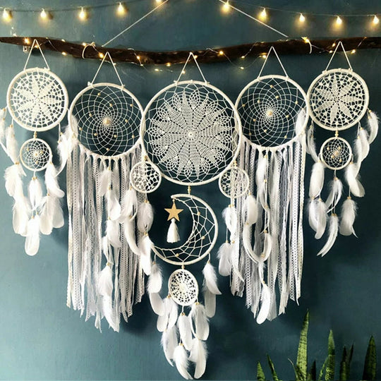 Boheemse Dromenvanger Set voor Wanddecoratie 4