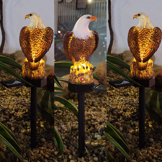 Buiten Tuinlamp LED Solar Adelaar Standbeeld 4
