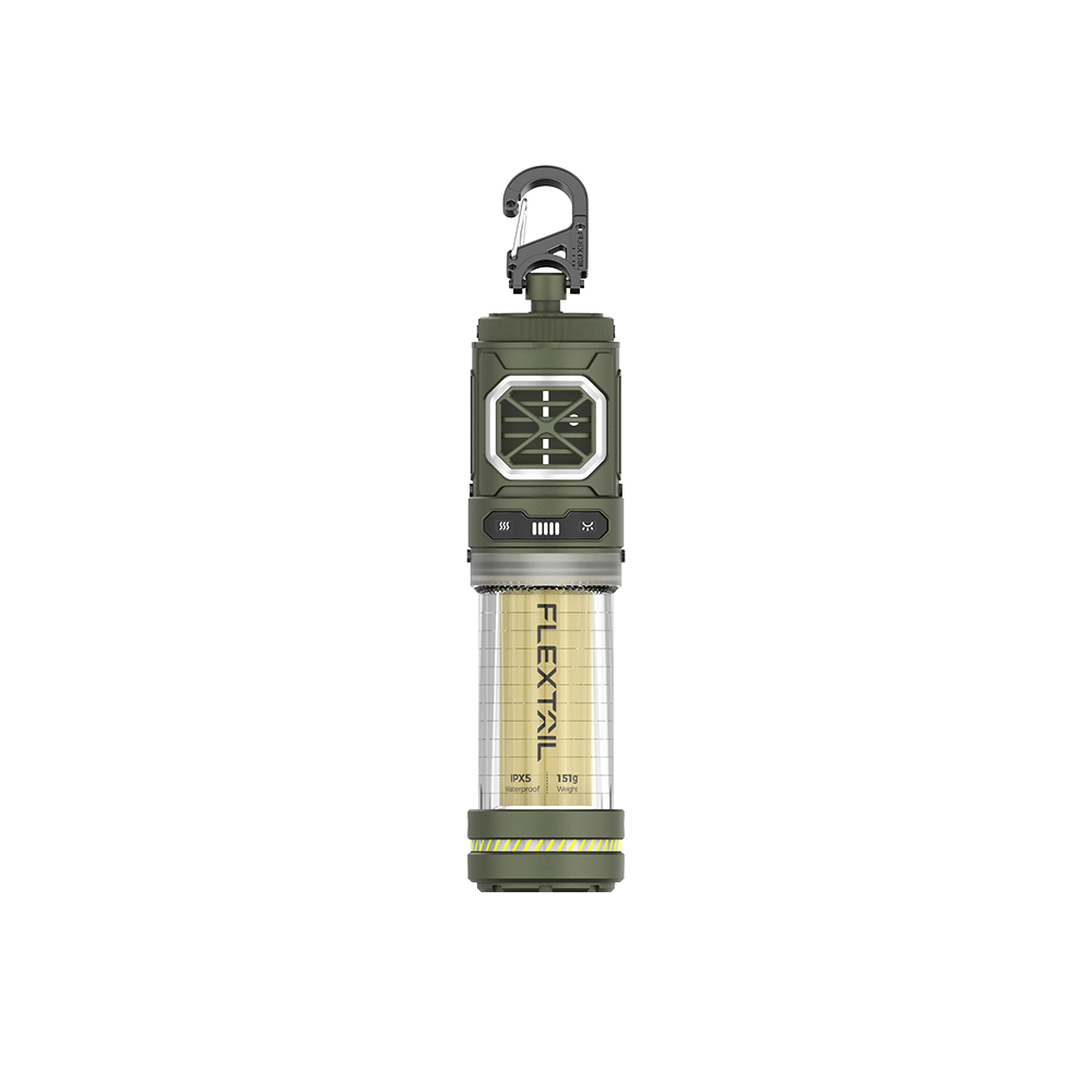 Buitenlamp en Muggenbeschermer 2-in-1 Voor Buitenactiviteiten 0
