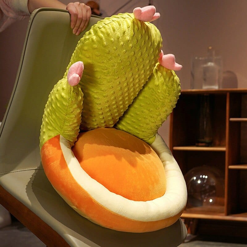 Cactus Pluche Kussen voor Stoel 5