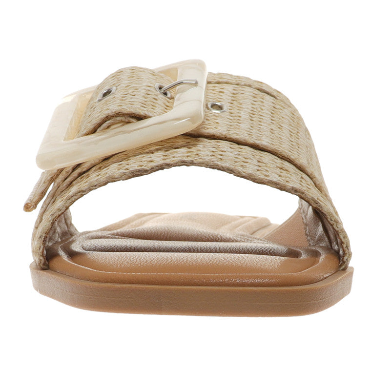 Casual Sandalen met Gesp Natuurlijk 1