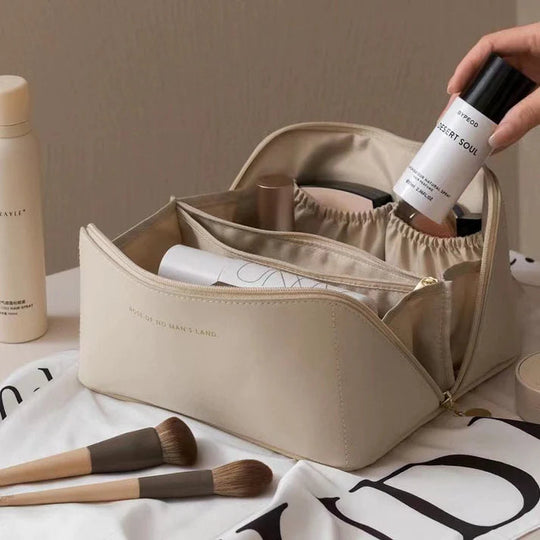 Dames Beautycase Compact en Stijlvol Met Meerdere Compartimenten 0