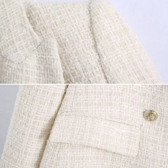 Dames Blazer Getailleerd Stijlvol 3