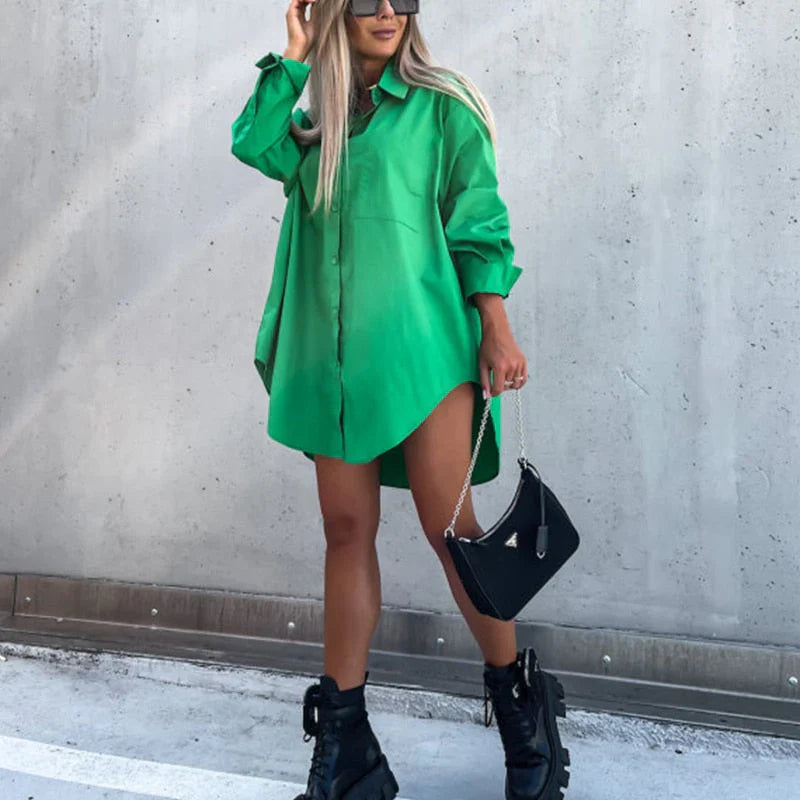 Dames Blouse Oversized Casual Chic 4