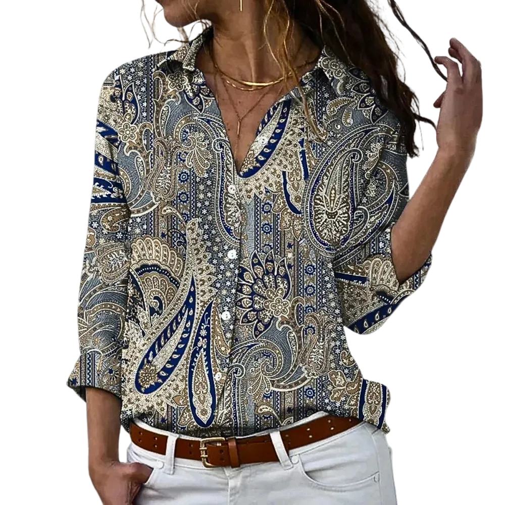 Dames Blouse Stijlvol voor Herfst 0