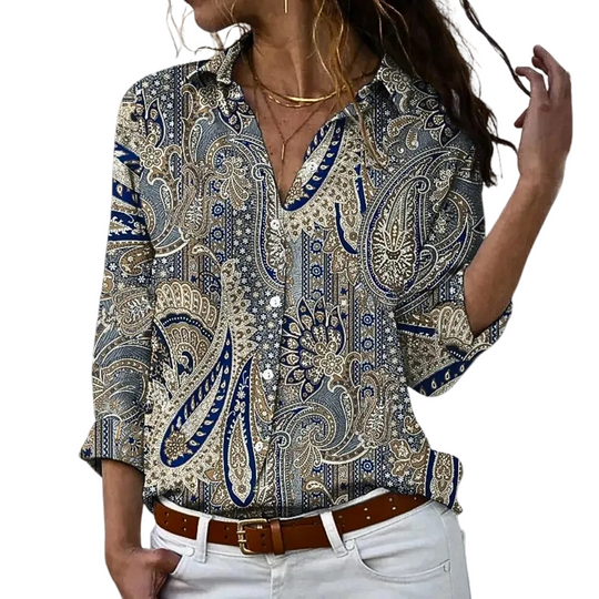 Dames Blouse Stijlvol voor Herfst 0