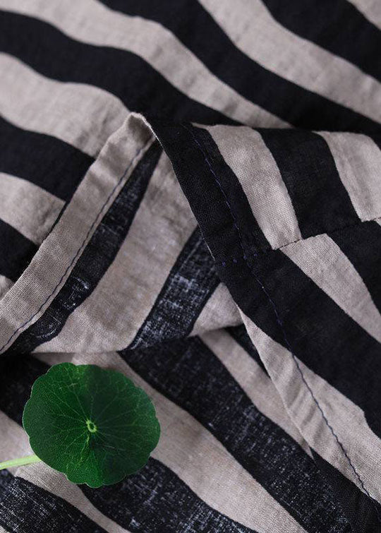 Dames Boho Shirt met O-hals en Halve Mouwen 4