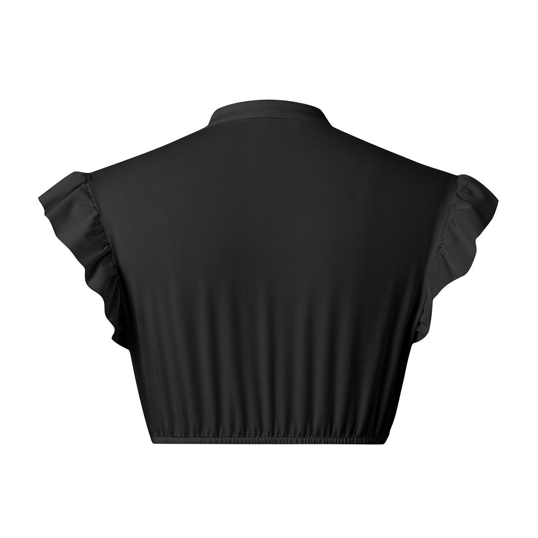 Dames Dirndlblouse met Ruches 2