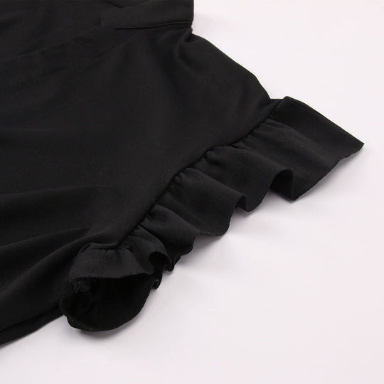 Dames Dirndlblouse met Ruches 4