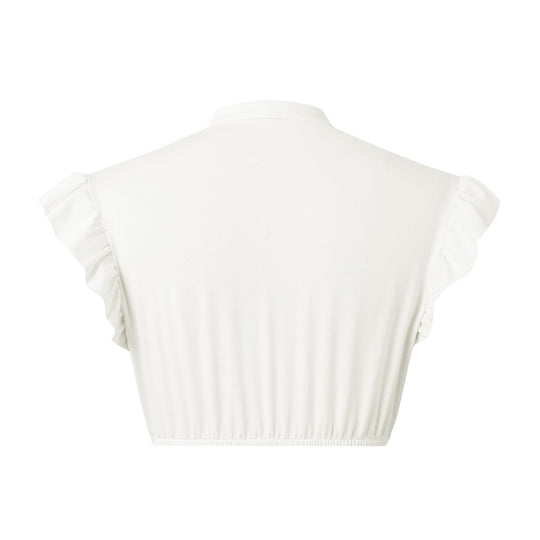 Dames Dirndlblouse met Ruches 8