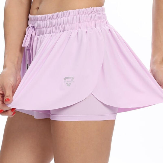 Dames Fitness Shorts 2-in-1 Flow 12