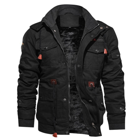 Dames Fleece Winterjacka Met Moderne Details Casual Chic 0