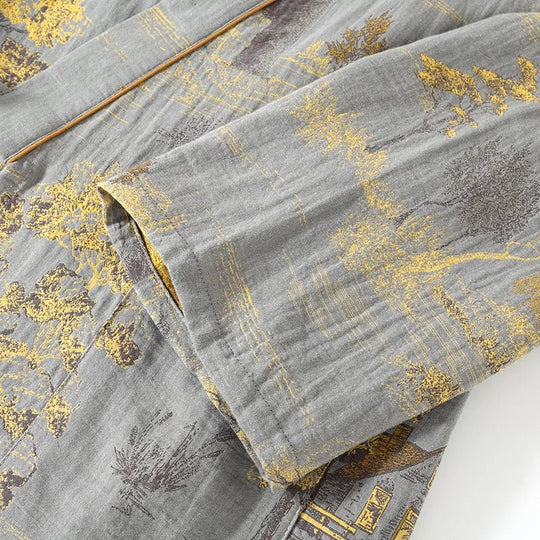 Dames Kimono Pyjamaset Artistiek 6