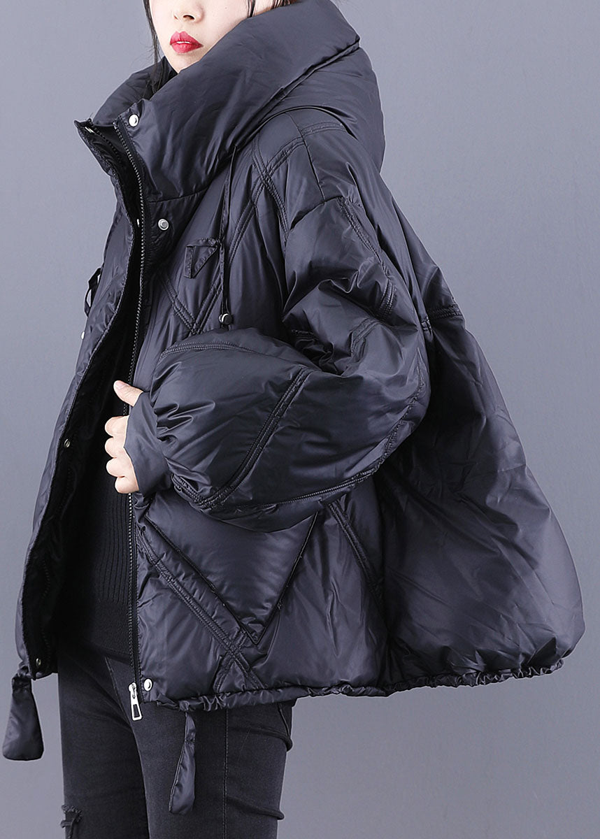 Dames Lange Winterjas met Capuchon en Ritssluiting 5