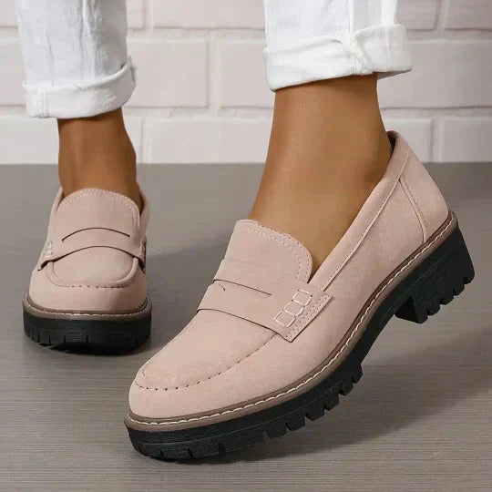 Dames Loafers Casual Chic Suède 3