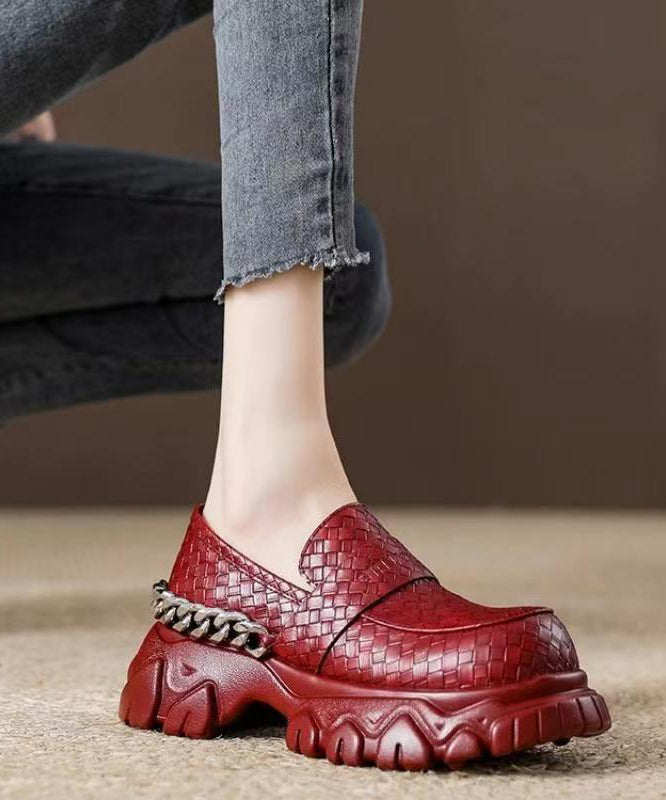 Dames Loafers met Gesplitst Platform 3