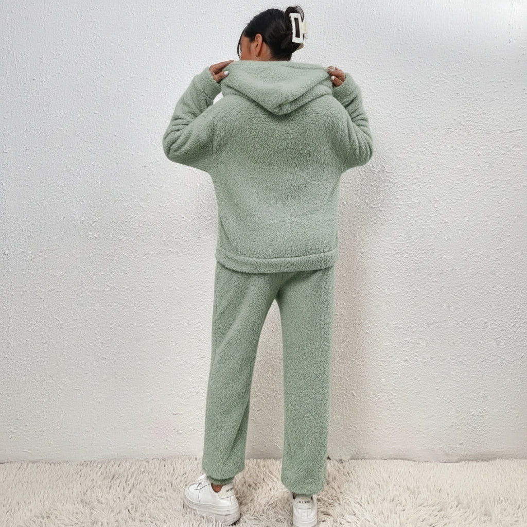 Dames Loungewear Set met Lange Hoodie 7