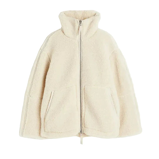 Dames Oversized Jacke met Patchwork Design 6