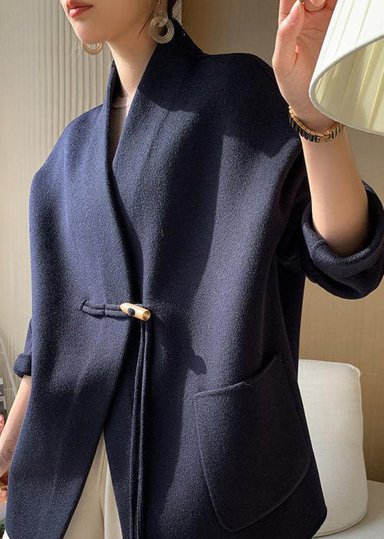 Dames Oversized Jas met Zak en Kwast 2