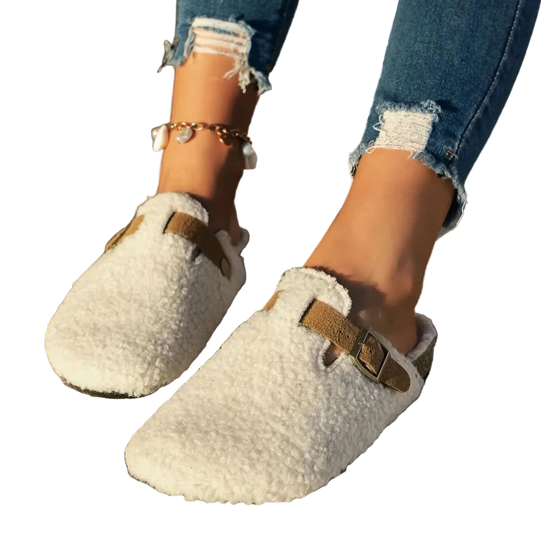 Dames Pantoffels Muiltje met Antislipzool voor Comfort en Warmte 0