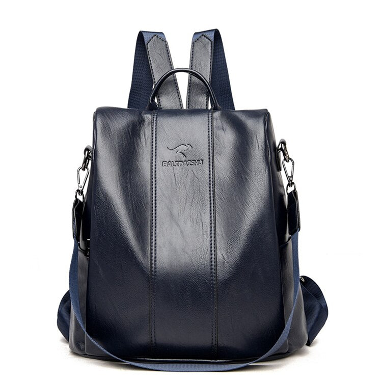 Dames Rugzak Antidiefstal Vintage Stijl 1
