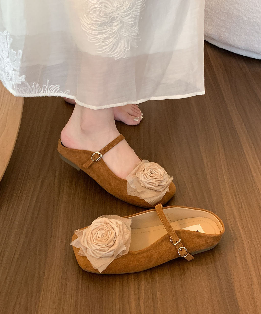 Dames Sandalen Met Bloemenprint 2