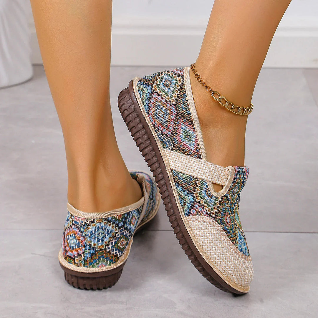 Dames Slip-On Schoenen Ademend Geheugenfoam Flexibele Zool 2