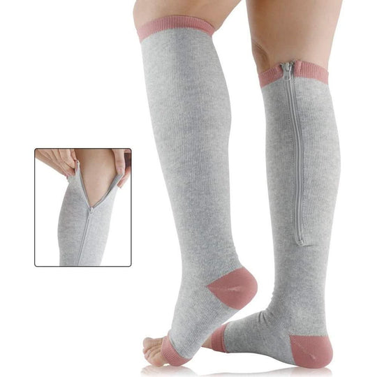 Dames Steunkousen met Ritssluiting voor Comfortabel Gebruik 8