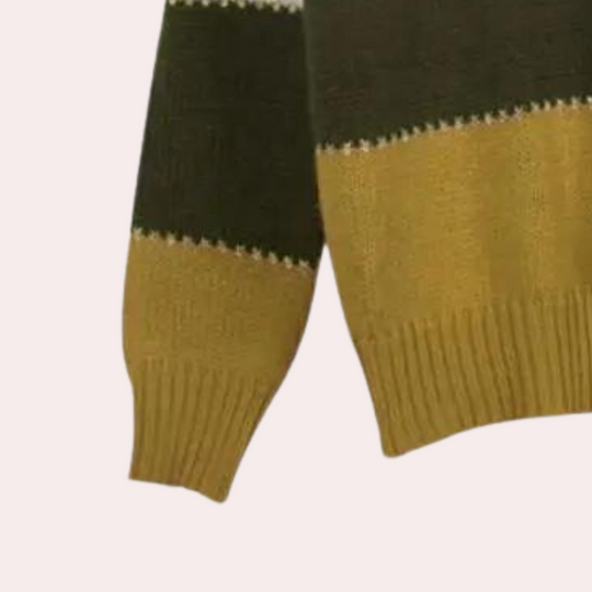 Dames Sweater Stribede Casual Stijl 1