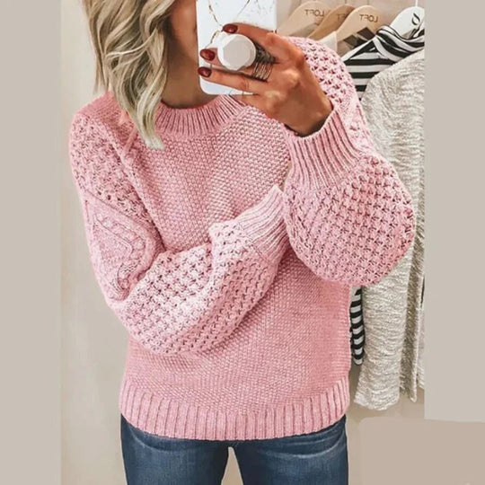 Dames Sweater van Uld met Klassiek Design 4