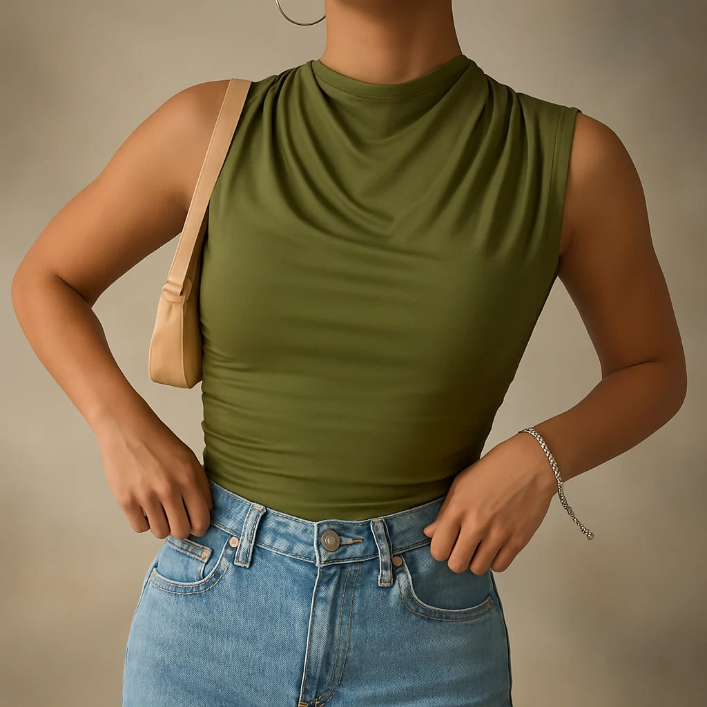 Dames Tanktop Mouwloos Klassiek Ademend Comfortabel 1