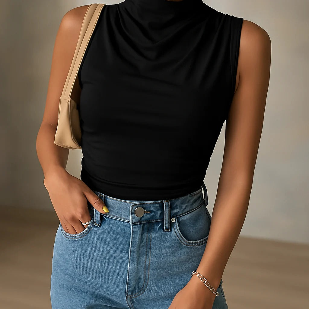 Dames Tanktop Mouwloos Klassiek Ademend Comfortabel 2