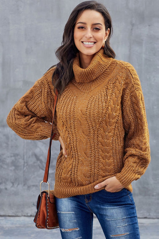 Dames Trui Oversized Kraagbrei 3