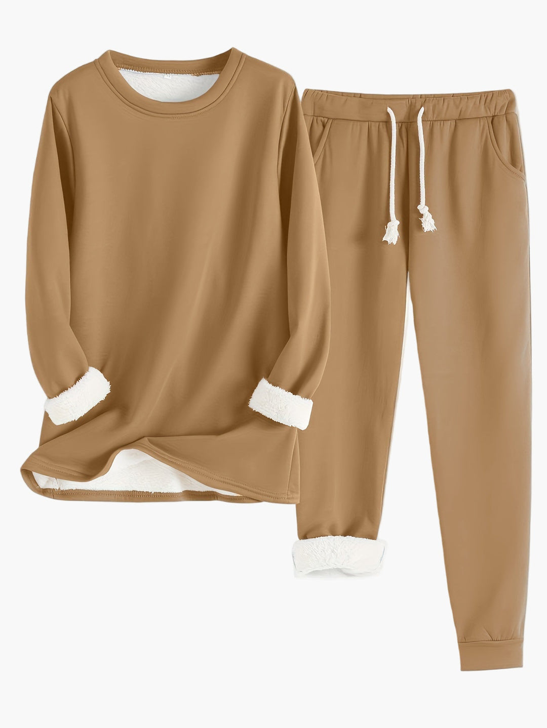 Dames Tweedelige Loungeset Casual 11