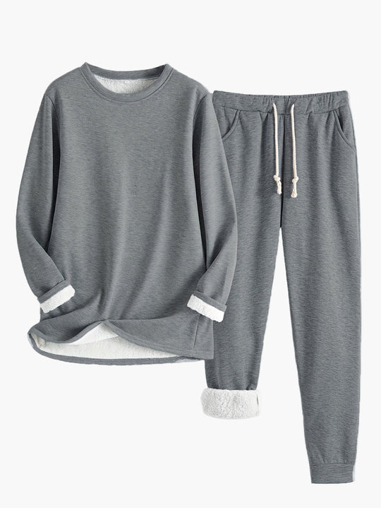 Dames Tweedelige Loungeset Casual 2