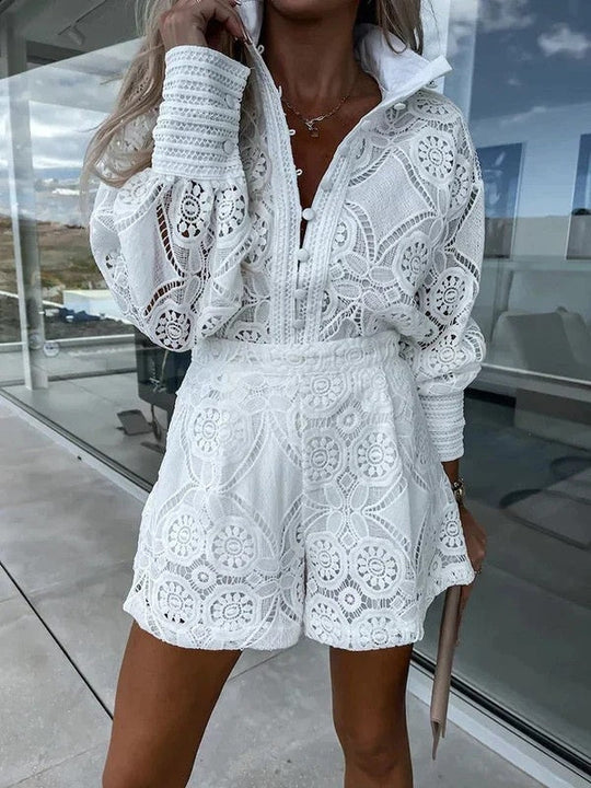 Dames Tweedelige Zomer Outfit Festival Kleding 0