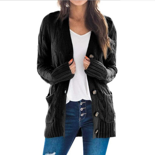 Dames Vest Lange Mouwen Casual 2